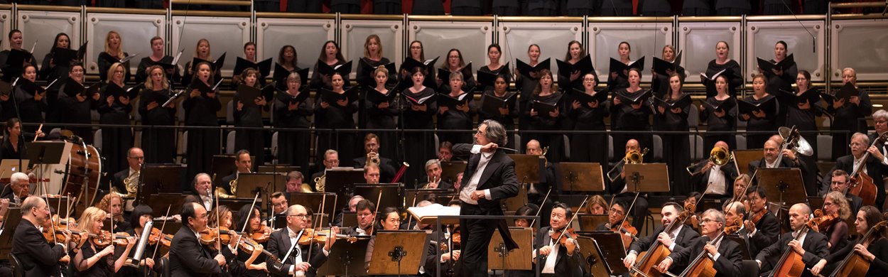 Riccardo Muti with the Chicago Symphony Orchestra and Chorus