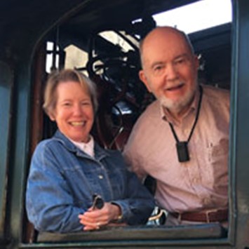 Theodore Thomas Society members Drs. James and Mary Houston